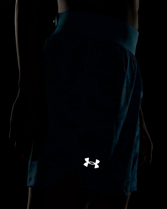 Men's UA Speedpocket 7'' Shorts, Blue, pdpMainDesktop image number 4
